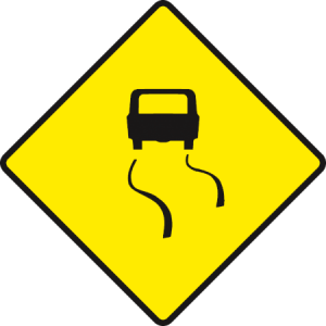 Slippery road ahead