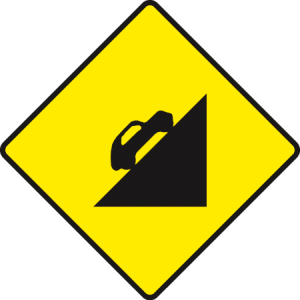 Steep ascent ahead