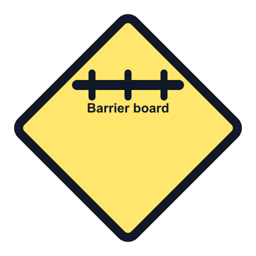 Barrier board
