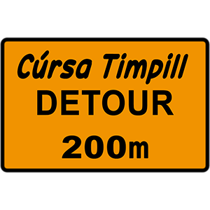 Detour ahead