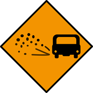 Loose chippings