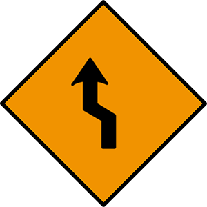 Move to left (one lane)