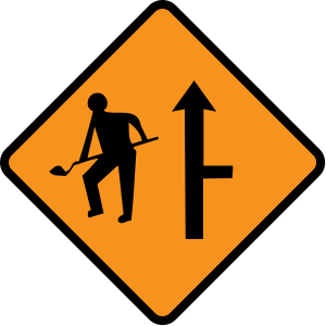 Site access on right